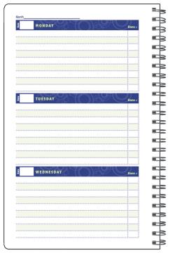 7 x 11 Inches Hammond & Stephens Daily Student Assignment Planner 192 